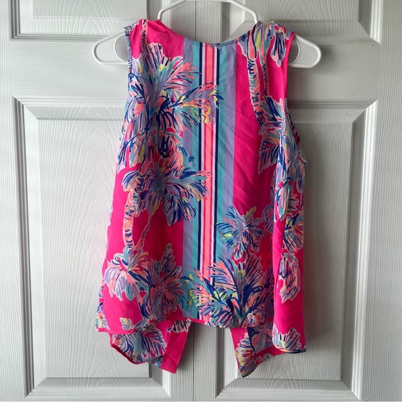 Lilly Pulitzer lona Silk Shell Top size Small - Picture 1 of 5